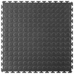 Slip-not 7mm Heavy-Duty Industrial PVC Floor Tiles – Interlocking Garage & Workshop Flooring