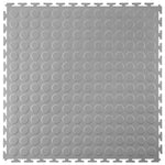 Slip-not 7mm Heavy-Duty Industrial PVC Floor Tiles – Interlocking Garage & Workshop Flooring