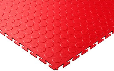 Slip-not 7mm Heavy-Duty Industrial PVC Floor Tiles – Interlocking Garage & Workshop Flooring