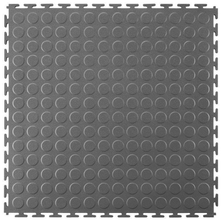 Slip-not 7mm Heavy-Duty Industrial PVC Floor Tiles – Interlocking Garage & Workshop Flooring