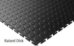 Slip-not 7mm Heavy-Duty Industrial PVC Floor Tiles – Interlocking Garage & Workshop Flooring