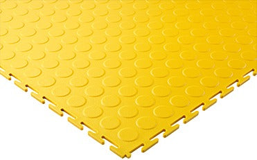 Slip-not 7mm Heavy-Duty Industrial PVC Floor Tiles – Interlocking Garage & Workshop Flooring
