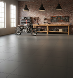 Fire Station Floor Tiles 10mm Heavy Duty | Appliance Bay Flooring Chemical Resistant | 5 Tonne Fire Engine Rated UK