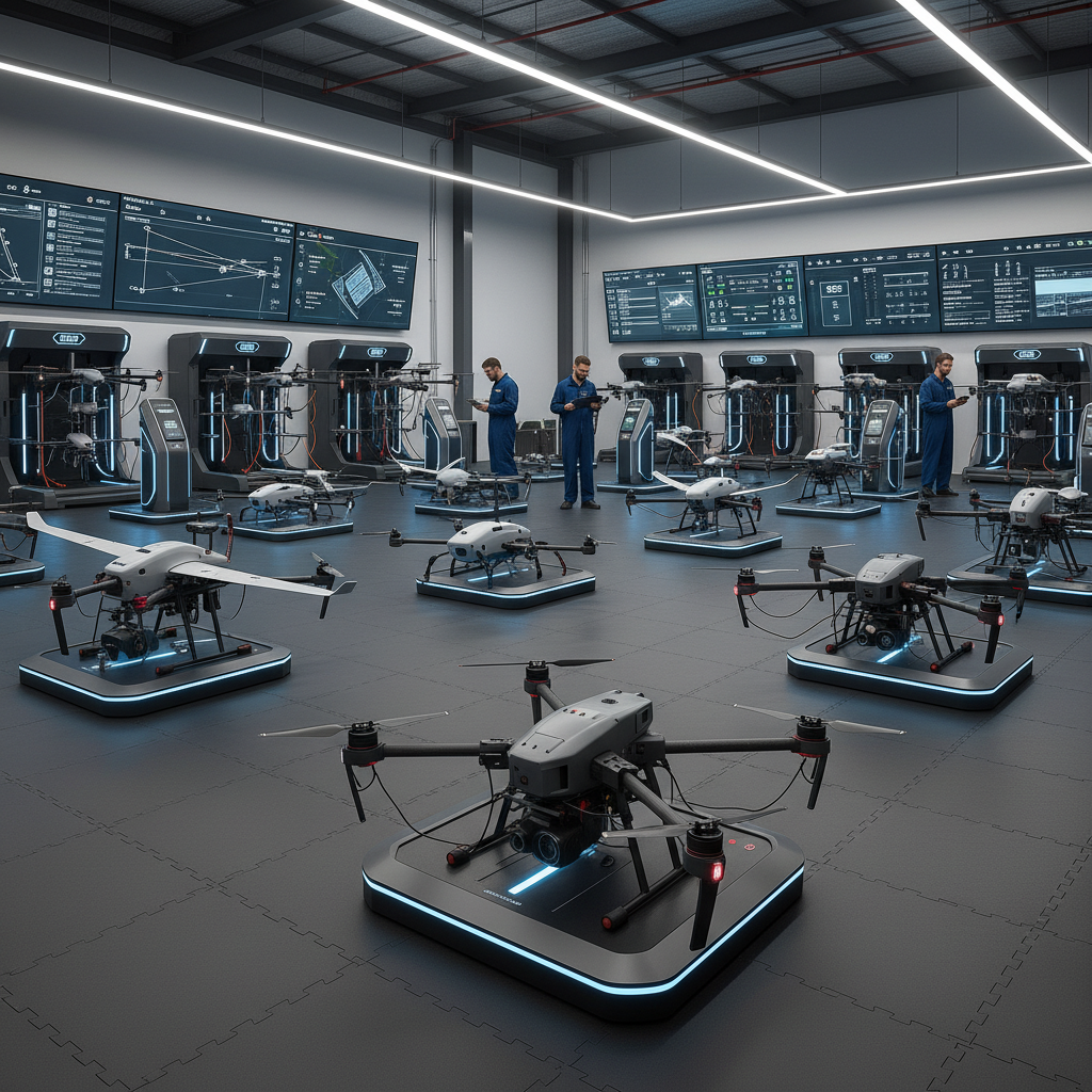 Aircraft hangar flooring tiles 10mm PVC aviation workshop floor UK