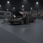 Independent Garage Flooring - Anti-Fatigue Construction - Professional flooring