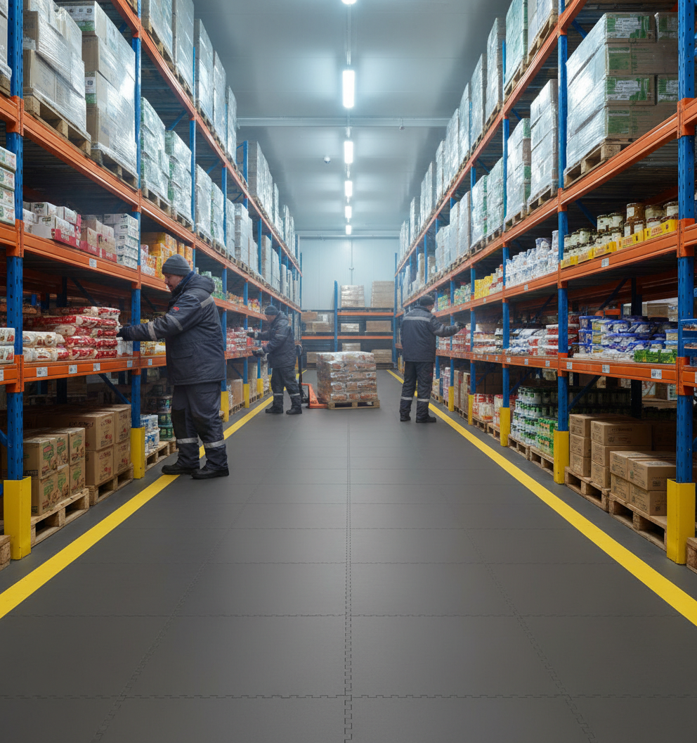 Loading Bay Floor Tiles - Impact & Chemical Resistant