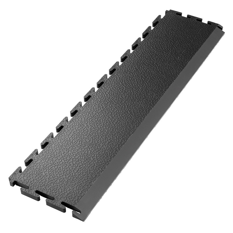 Rubberco 10mm Interlocking PVC Flooring Tile Ramp/Corner