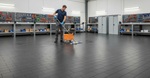 Workshop Floor Tiles for Mechanics - Easy Clean Surface - Professional industrial flooring