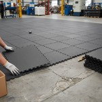 Industrial Concrete Cover Tiles - Damaged Floor Solution