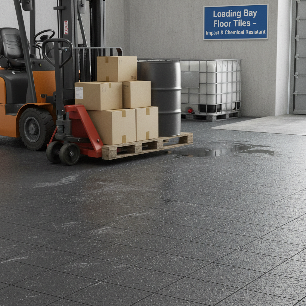 Loading Bay Floor Tiles - Impact & Chemical Resistant