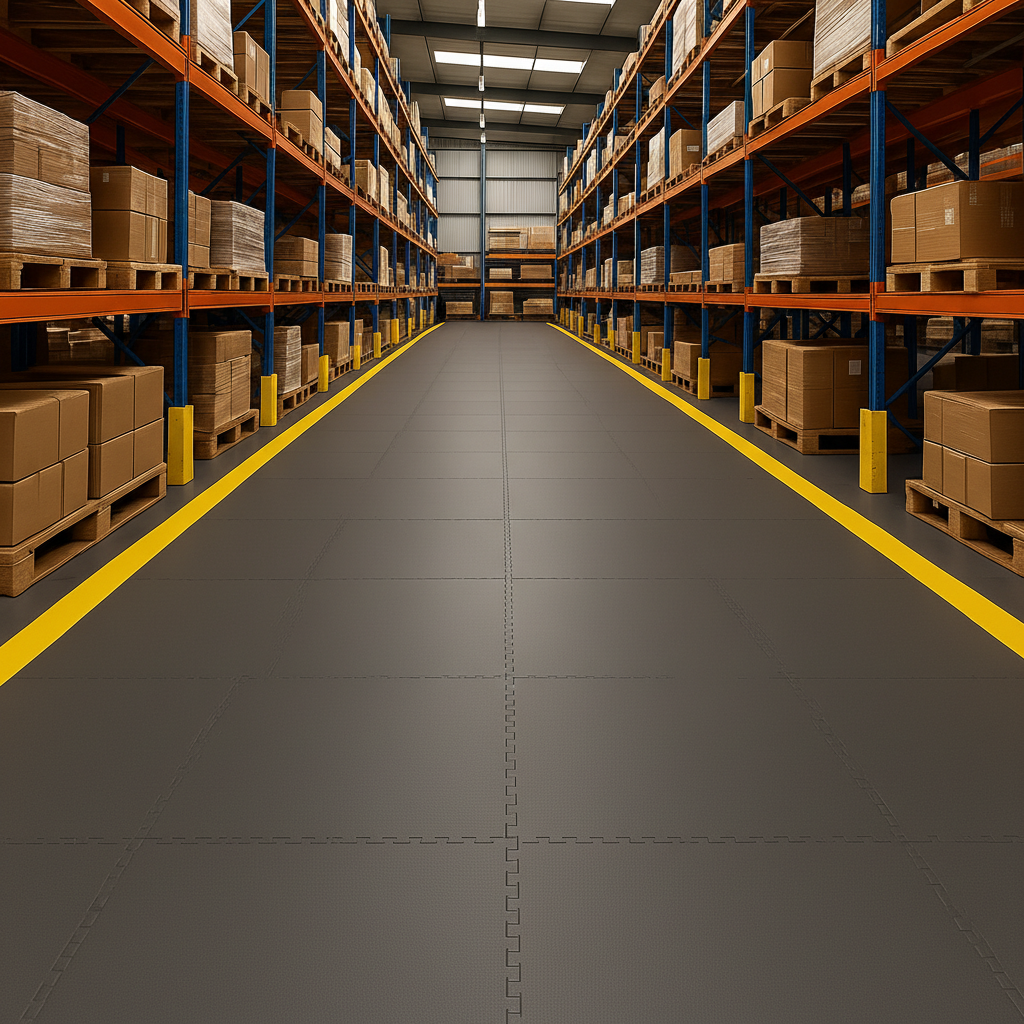 Concrete Floor Covering Tiles - Direct Overlay System