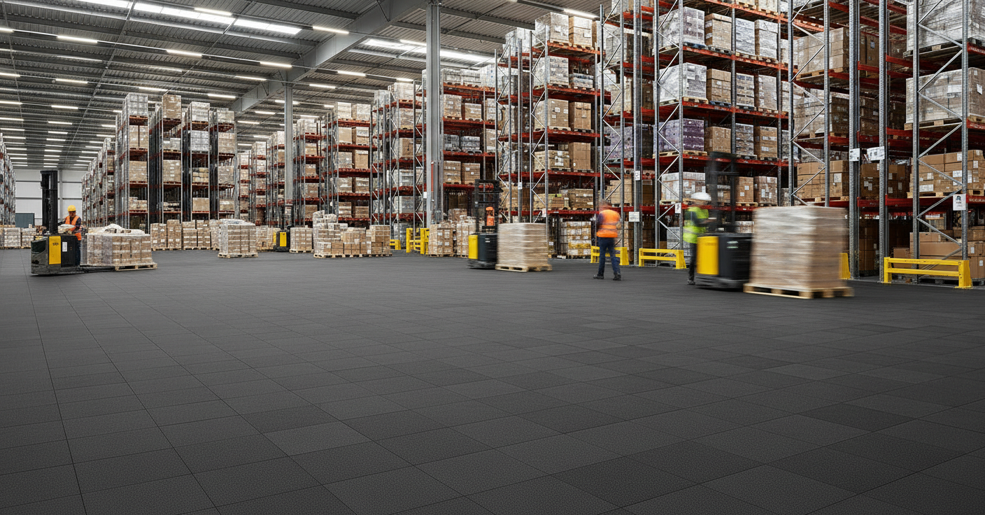 Loading Bay Floor Tiles - Impact & Chemical Resistant