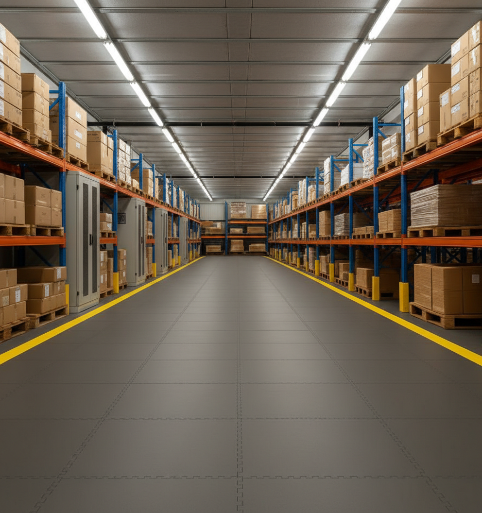 7mm ESD Anti-Static Interlocking PVC Floor Tiles | BS EN 61340 Compliant | Server Rooms & Electronics | UK Stock