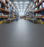 Industrial Interlocking Floor Tiles 10mm | Heavy Duty PVC Warehouse & Factory Flooring | 5 Tonne Forklift Safe UK