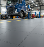 HGV Garage Floor Tiles 10mm Ultra Heavy | Commercial Vehicle Workshop Flooring | Oil & Diesel Resistant 5T Rated UK