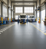 HGV Garage Floor Tiles 10mm Ultra Heavy | Commercial Vehicle Workshop Flooring | Oil & Diesel Resistant 5T Rated UK