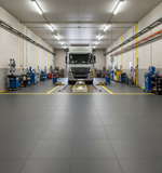 HGV Garage Floor Tiles 10mm Ultra Heavy | Commercial Vehicle Workshop Flooring | Oil & Diesel Resistant 5T Rated UK