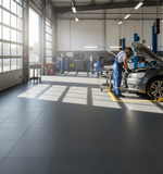 Mechanics Garage Floor Tiles - Oil-Proof Surface