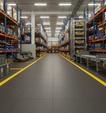 Logistics Warehouse Floor Tiles - Forklift & Pallet Jack Rated