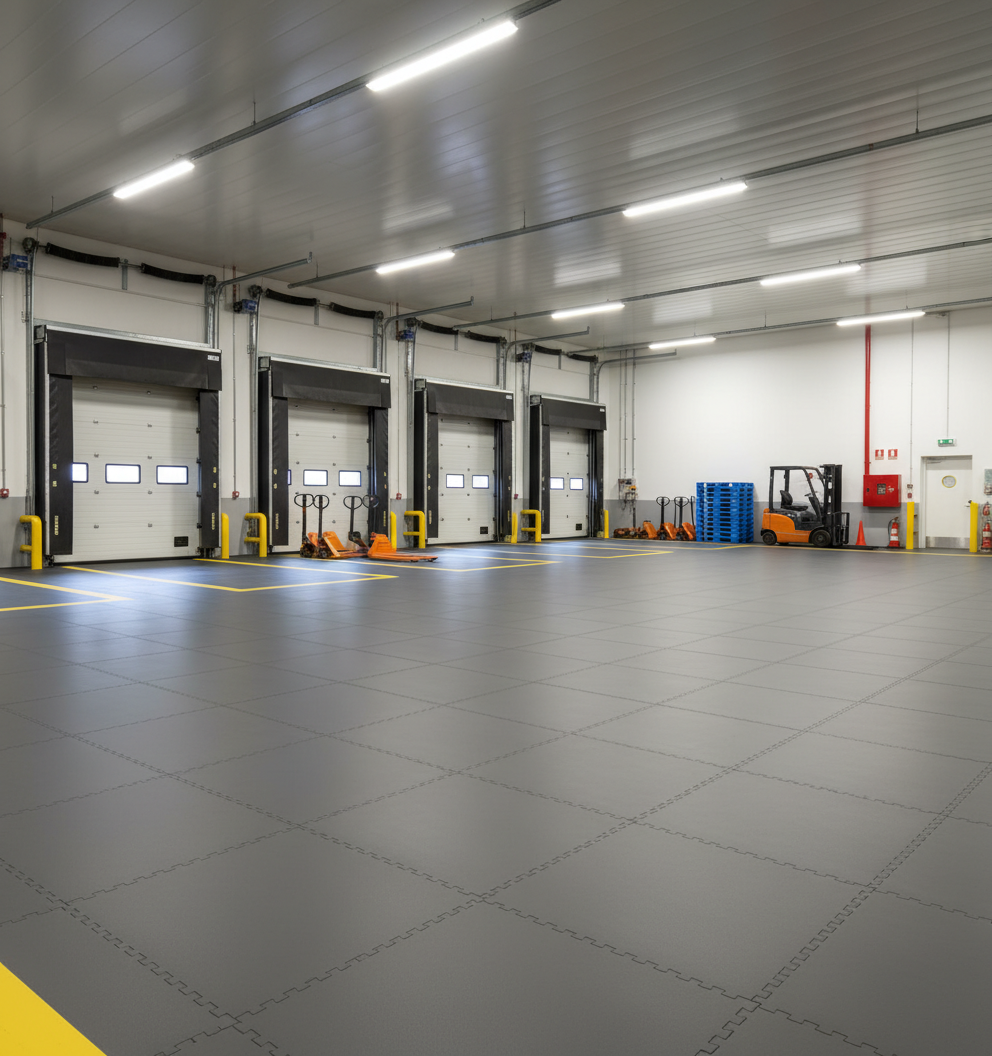 Loading Bay Floor Tiles - Impact & Chemical Resistant