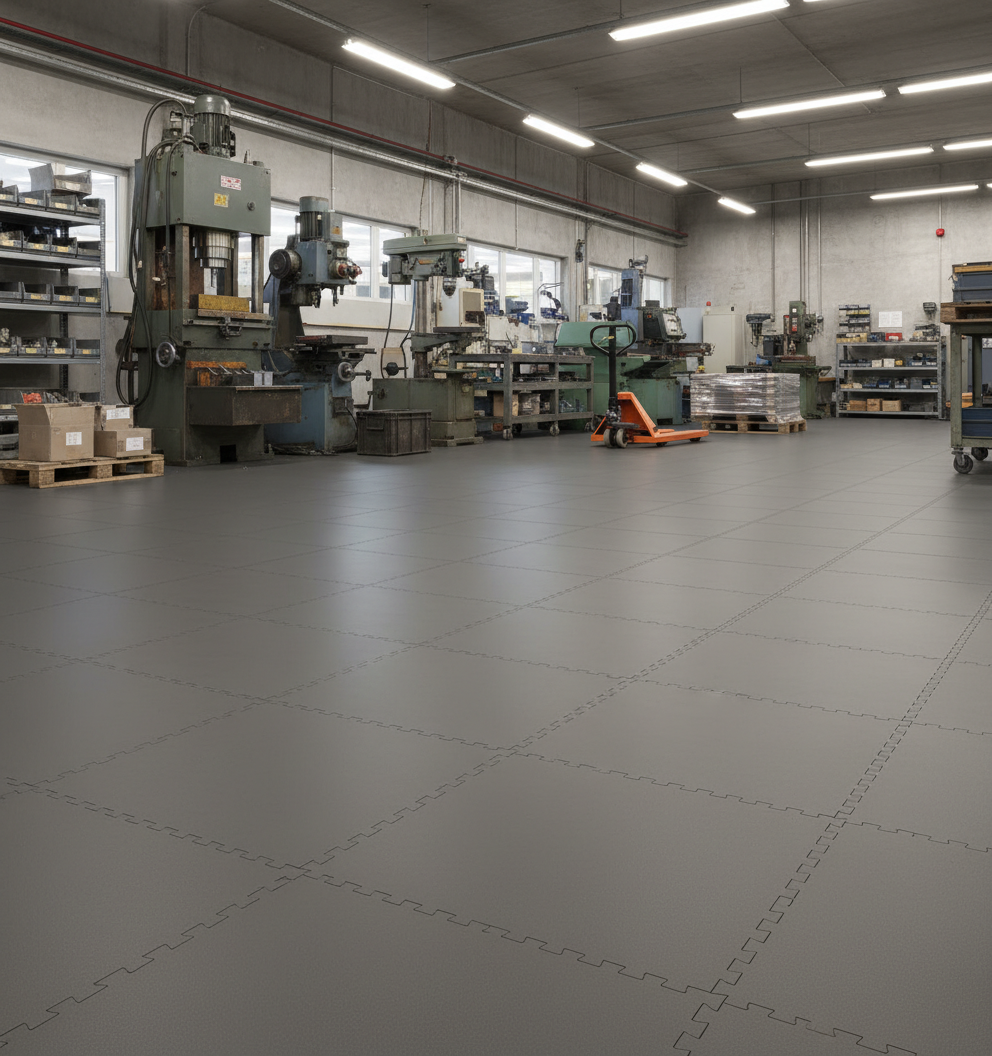 Precision Engineering Flooring - Coolant & Oil Resistant