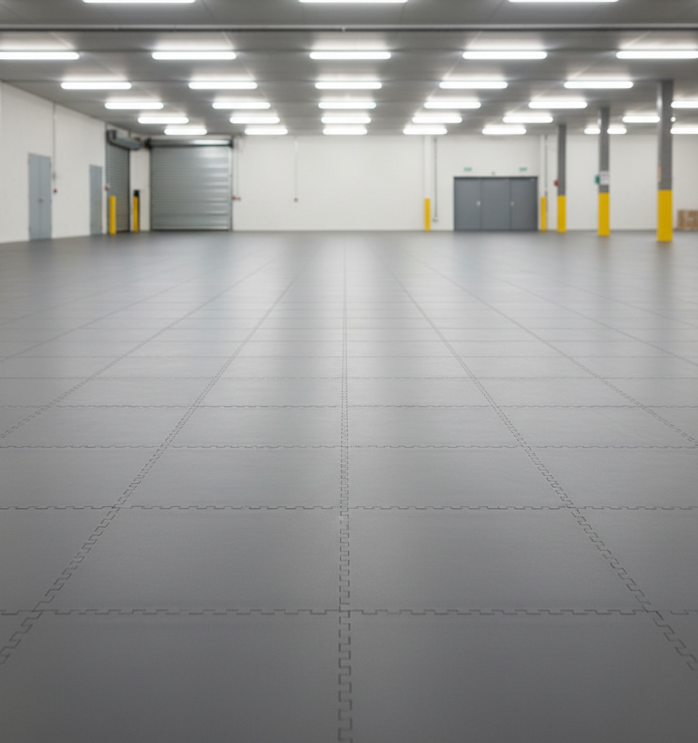 Concrete Floor Covering Tiles - Direct Overlay System