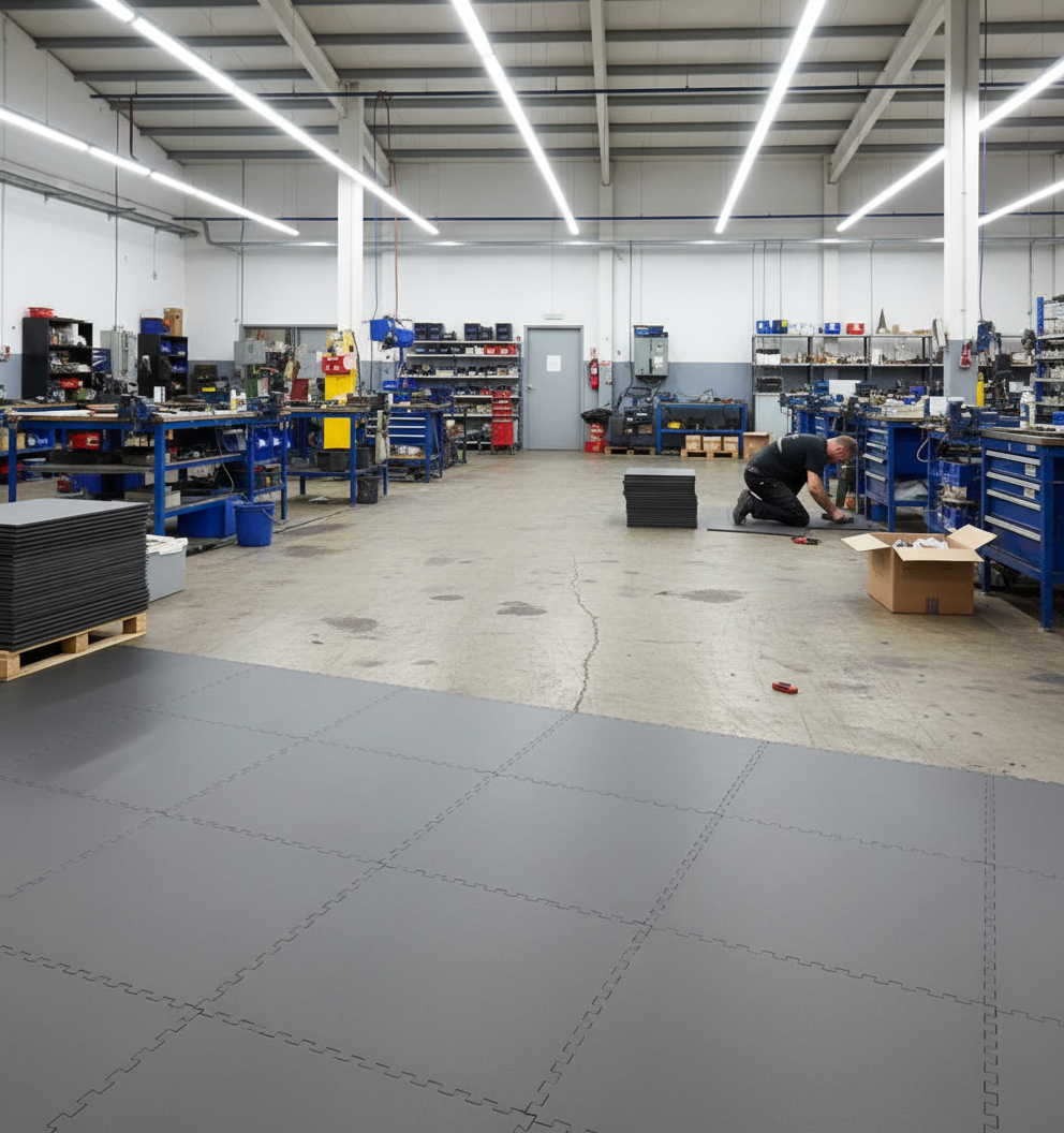 Heavy-Duty Concrete Overlay Tiles - 20 Tonne Rated