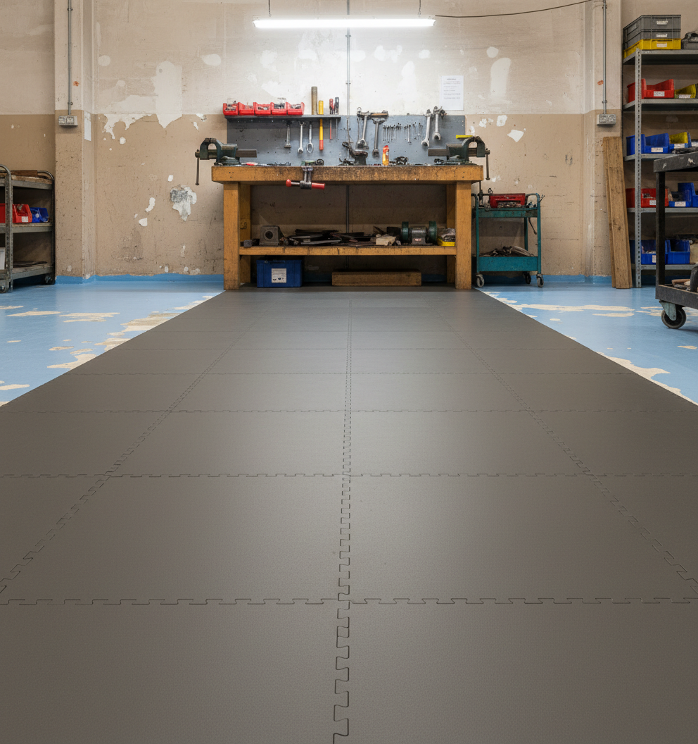 Industrial Floor Tiles vs Epoxy - Better ROI