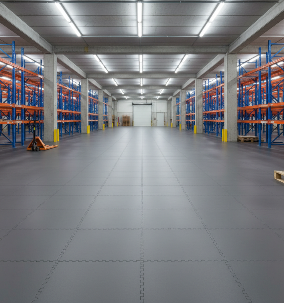 Industrial Floor Tiles vs Epoxy - Better ROI
